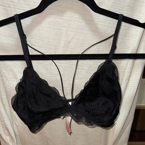 Elegant Black Lace Bralette